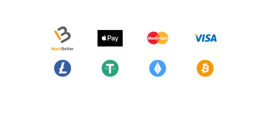 Payment methods shown in the 10bet footer from the UAE: MuchBetter, Apple Pay, Mastercard, Visa, Litecoin, Tether, Ethereum and Bitcoin