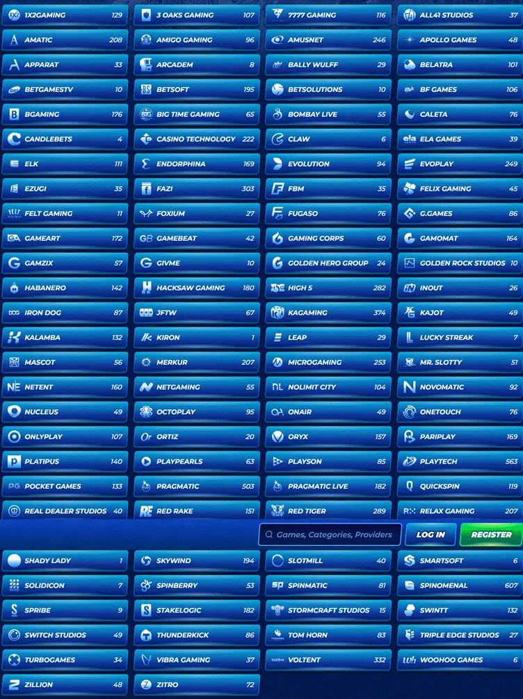 Casino Software Providers