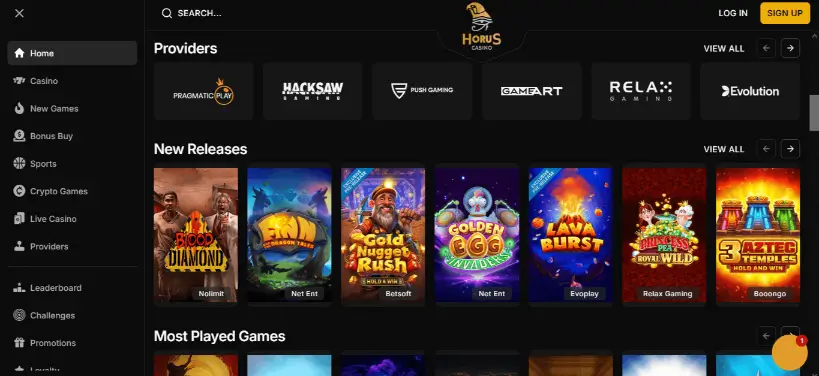 Horus Casino morocco