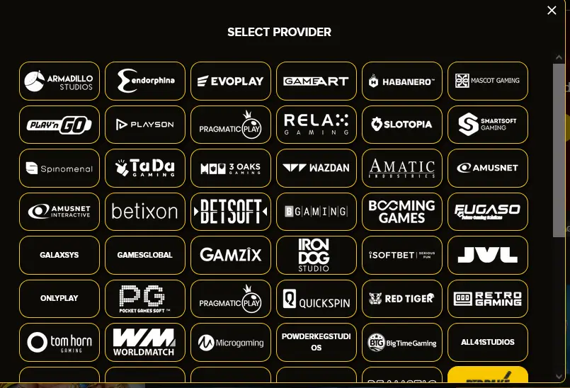 Casino software providers in Jordan